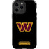 NFL Washington Commanders Black Background iPhone 15 Pro Max Impact Case