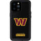 NFL Washington Commanders Black Background iPhone 14 Pro Max Waterproof Case