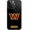 NFL Washington Commanders Black Background iPhone 14 Pro Skin