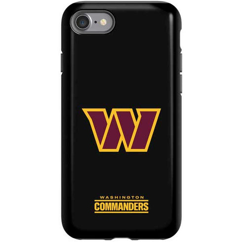 NFL Washington Commanders Black Background iPhone SE (2nd & 3rd Gen) Pro Case