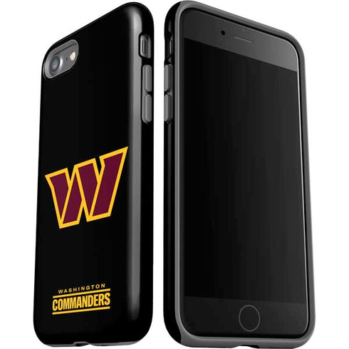 NFL Washington Commanders Black Background iPhone SE (2nd & 3rd Gen) Pro Case