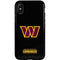 NFL Washington Commanders Black Background iPhone XS Pro Case