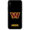 NFL Washington Commanders Black Background iPhone XS Skin