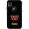 NFL Washington Commanders Black Background LifeProof Fre iPhone Skin