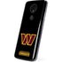 NFL Washington Commanders Black Background Moto E5 Plus Skin
