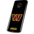 NFL Washington Commanders Black Background Moto G6 Skin