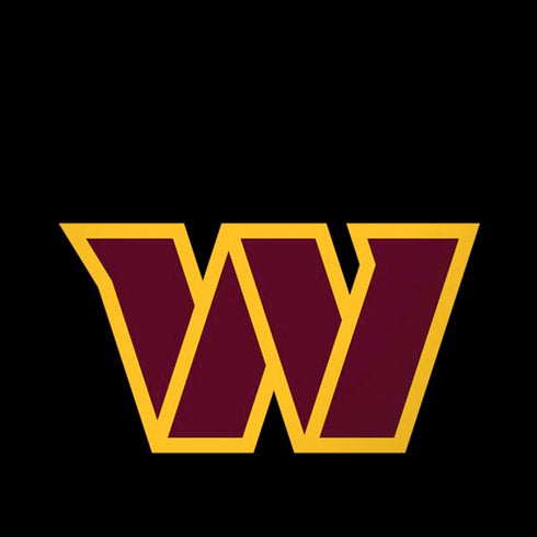 NFL Washington Commanders Black Background Moto G6 Skin