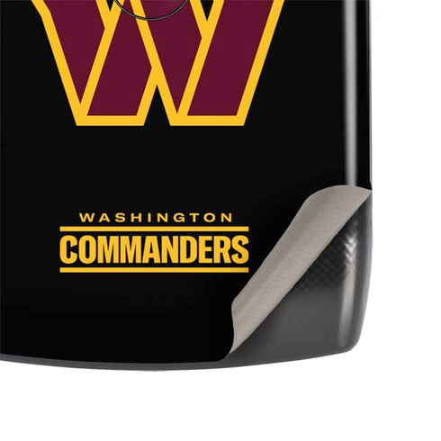 NFL Washington Commanders Black Background Motorola RAZR Skin