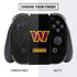 NFL Washington Commanders Black Background Nintendo Switch Bundle Skin