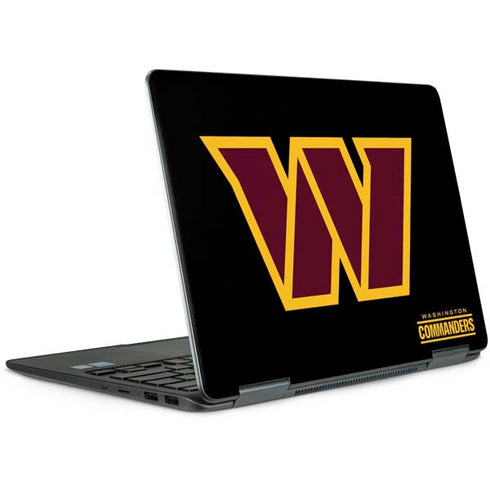 NFL Washington Commanders Black Background Notebook 9 Pro 13in (2017) Skin