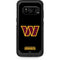 NFL Washington Commanders Black Background Otterbox Commuter Galaxy Skin