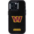 NFL Washington Commanders Black Background Otterbox Defender iPhone Skin