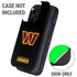 NFL Washington Commanders Black Background Otterbox Defender iPhone Skin