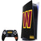 NFL Washington Commanders Black Background PS5 Digital Edition Bundle Skin