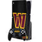 NFL Washington Commanders Black Background PS5 Slim Disk Bundle Skin