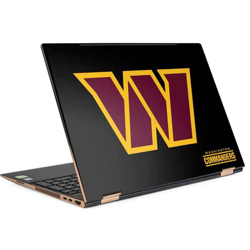 NFL Washington Commanders Black Background HP Spectre Skin