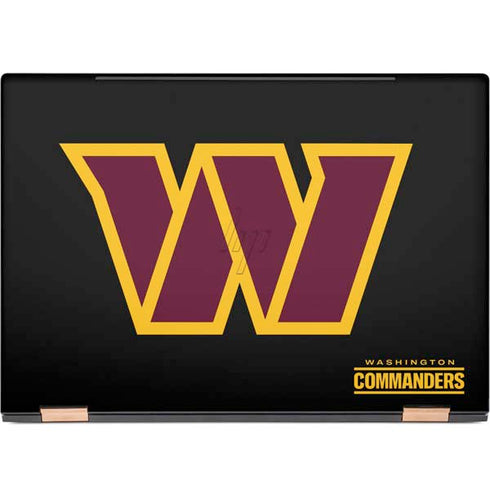 NFL Washington Commanders Black Background HP Spectre Skin