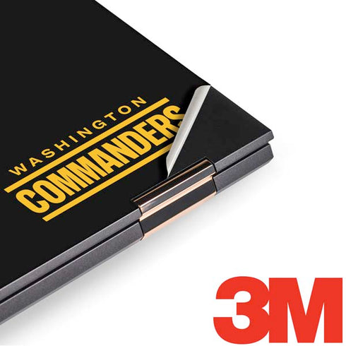 NFL Washington Commanders Black Background HP Spectre Skin