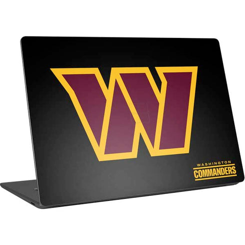 NFL Washington Commanders Black Background Surface Laptop 4 15in Skin