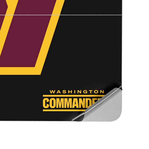 NFL Washington Commanders Black Background Surface Laptop Studio Skin