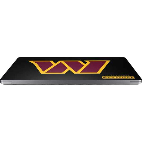 NFL Washington Commanders Black Background Universal Laptop 13in (10.6 x 7.6in) Skin