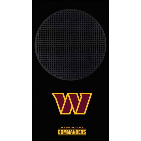 NFL Washington Commanders Black Background Xbox Series S Bundle Skin