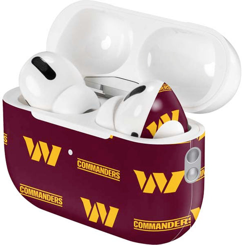NFL Washington Commanders Blitz Series AirPods Pro 2nd Gen Skin