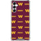 NFL Washington Commanders Blitz Series Galaxy A14 5G Clear Case
