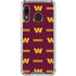 NFL Washington Commanders Blitz Series Galaxy A30 Clear Case