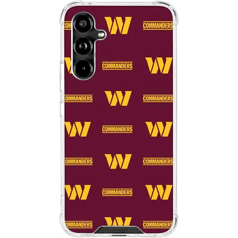 NFL Washington Commanders Blitz Series Galaxy A54 5G Clear Case
