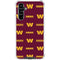 NFL Washington Commanders Blitz Series Galaxy A54 5G Clear Case
