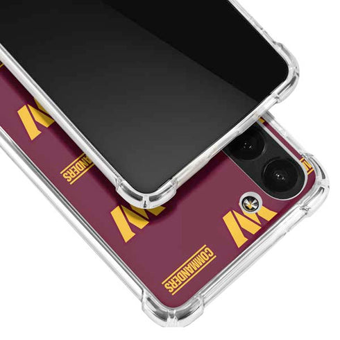 NFL Washington Commanders Blitz Series Galaxy S23 Clear Case