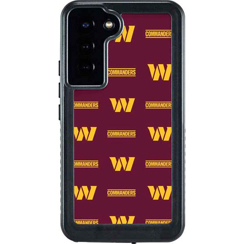 NFL Washington Commanders Blitz Series Galaxy S23 Plus Waterproof Case