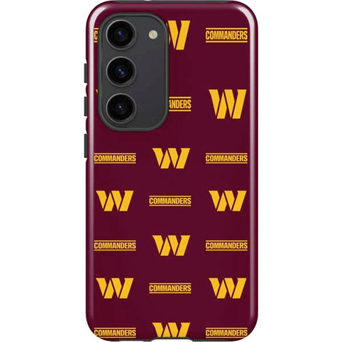 NFL Washington Commanders Blitz Series Galaxy S23 Pro Case