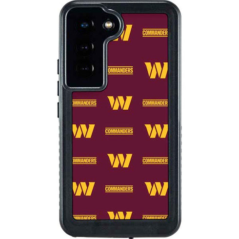 NFL Washington Commanders Blitz Series Galaxy S23 Waterproof Case