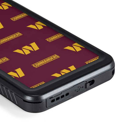 NFL Washington Commanders Blitz Series Galaxy S23 Waterproof Case