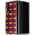 NFL Washington Commanders Blitz Series Galaxy Z Fold4 5G Clear Case