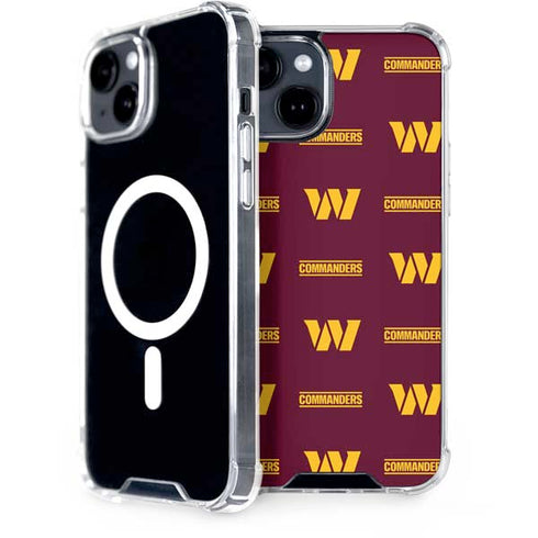 NFL Washington Commanders Blitz Series iPhone 13 MagSafe Case