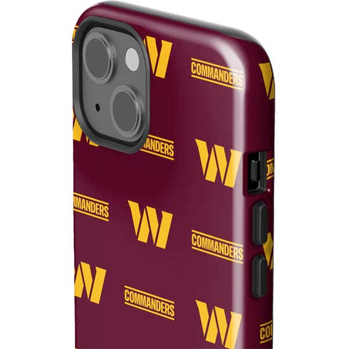 NFL Washington Commanders Blitz Series iPhone 15 Plus Impact Case