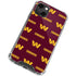 NFL Washington Commanders Blitz Series iPhone 14 Plus Clear Case