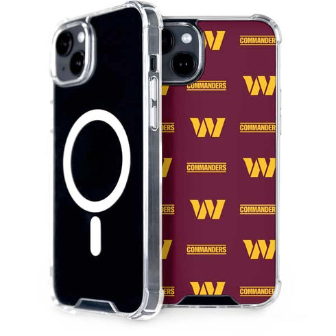 NFL Washington Commanders Blitz Series iPhone 14 Plus MagSafe Case