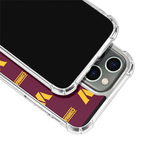 NFL Washington Commanders Blitz Series iPhone 15 Pro Clear Case