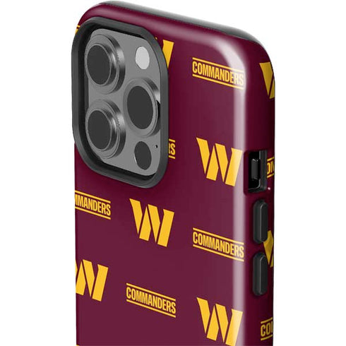 NFL Washington Commanders Blitz Series iPhone 14 Pro Impact Case