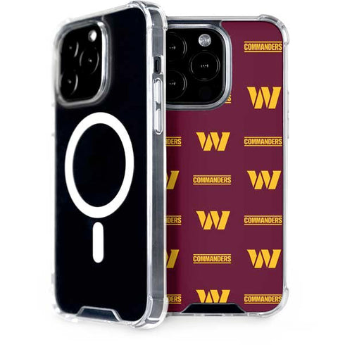 NFL Washington Commanders Blitz Series iPhone 14 Pro MagSafe Case