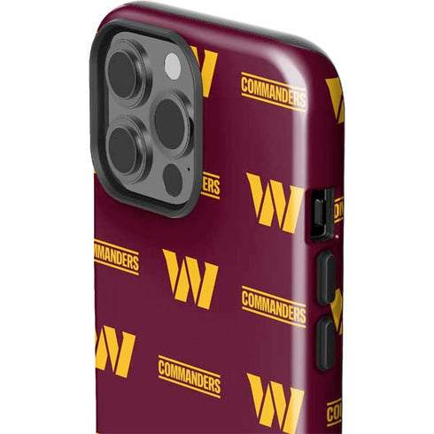 NFL Washington Commanders Blitz Series iPhone 15 Pro Max Impact Case