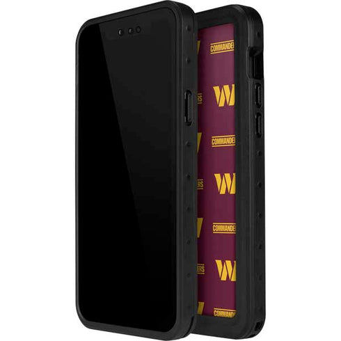 NFL Washington Commanders Blitz Series iPhone 14 Pro Max Waterproof Case