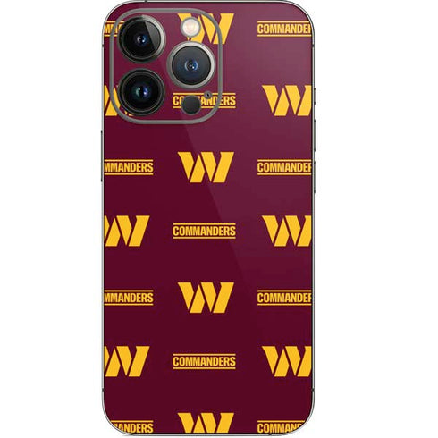 NFL Washington Commanders Blitz Series iPhone 15 Pro Skin