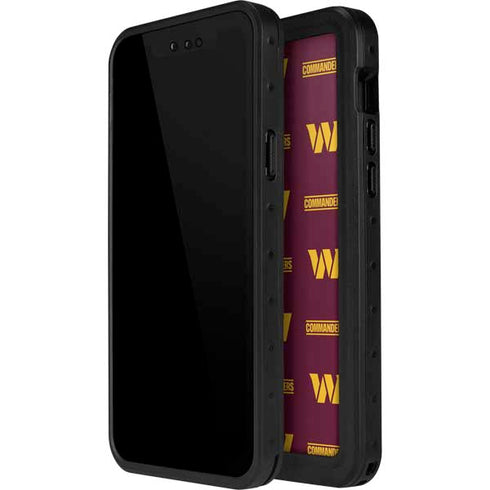 NFL Washington Commanders Blitz Series iPhone 14 Pro Waterproof Case