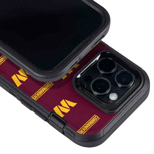 NFL Washington Commanders Blitz Series Otterbox Defender iPhone Skin