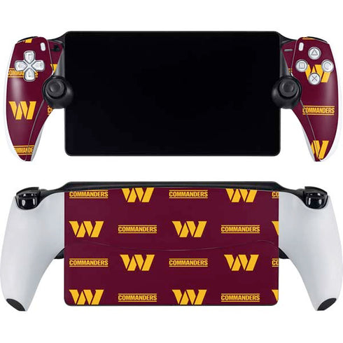 NFL Washington Commanders Blitz Series PlayStation Portal Remote Player Skin